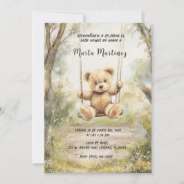 Invitaciones Baby Dusche Vintage Imprimitive Einladung