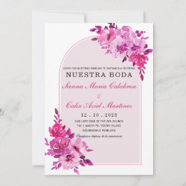 Invitaciones De Boda en Español Einladung