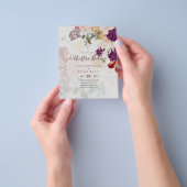 Invitaciones de Boda, spanischer Hochzeitshaushalt Flyer (Gruppe)