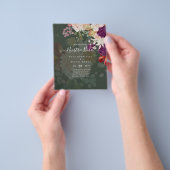 Invitaciones de Boda, spanischer Hochzeitshaushalt Flyer (Gruppe)