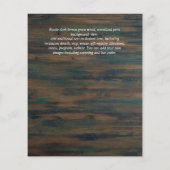 Invitaciones de Boda, spanisches Budget für Hochze (Rückseite)