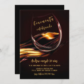 Invitaciones de Cumpleaños Número 50 para Hombre Einladung (Vorne/Hinten)