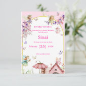 Invitation: A special children's birthday invitati Einladung (Stehend Vorderseite)