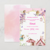 Invitation: A special children's birthday invitati Einladung (Vorne/Hinten)