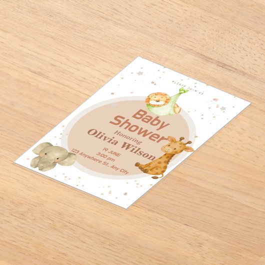 invitation acryleinladungen (Ablage )