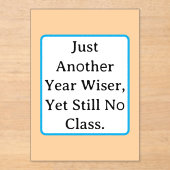 Invitation Acryleinladungen (Vorderseite)