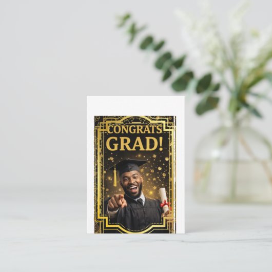 Invitation Begleitkarte (Stehend Vorderseite)