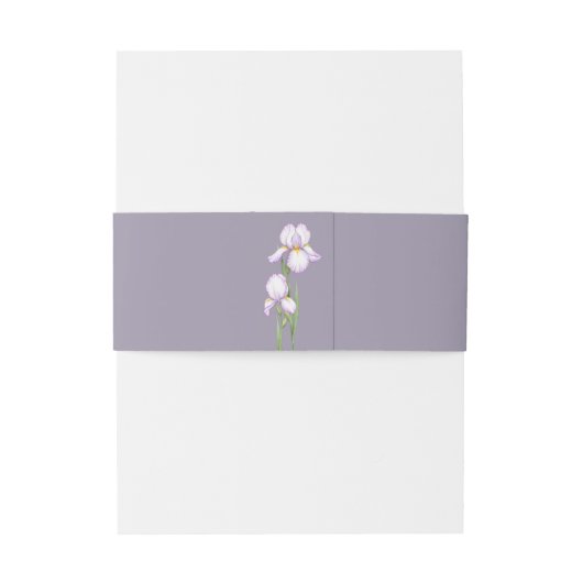 Invitation Belly Band (Rückseitenbeispiel)