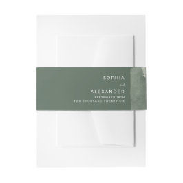 Invitation Belly Band