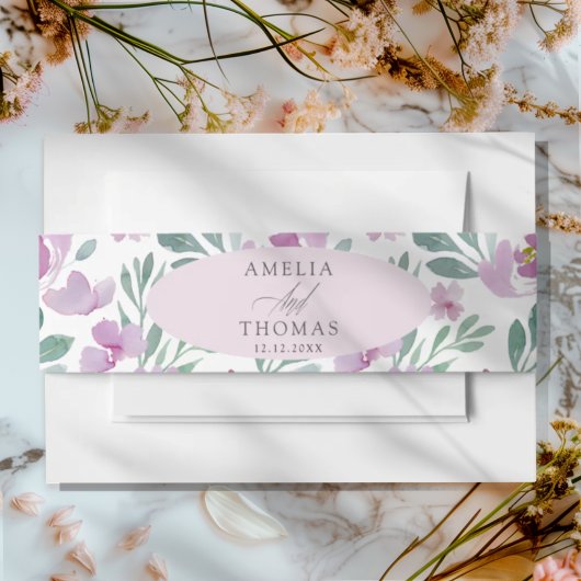 Invitation Belly Band