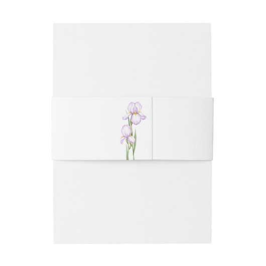 Invitation Belly Band (Rückseitenbeispiel)