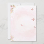 Invitation birthday for little princess einladung (Rückseite)