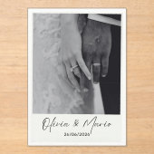 invitation card acryleinladungen (Vorderseite)