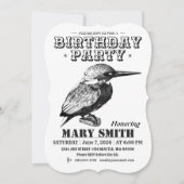 Invitation Card_Western Style (Common Kingfisher) Einladung (Vorderseite)