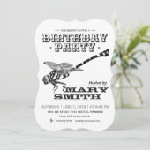 Invitation Card_Western Style (Golden Flangetail) Einladung (Stehend Vorderseite)