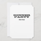 Invitation Card_Western Style (Lion) Einladung (Rückseite)