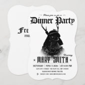Invitation Card_Western Style (Samurai) Einladung (Vorne/Hinten)