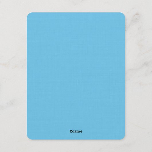 Invitation Card Yoga Meditation Rainbow Colors  Einladung (Rückseite)