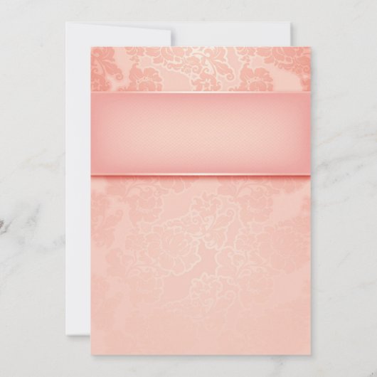 INVITATION DE MARIAGE DE LUXE EINLADUNG (Rückseite)