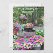 INVITATION DER GARTENENGAGEMENT-PARTEI EINLADUNG (Vorderseite)