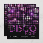 INVITATION DES FLYERS DES DISCO-PARTY EINLADUNG (Vorne/Hinten)
