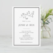 Invitation Einladung (Stehend Vorderseite)