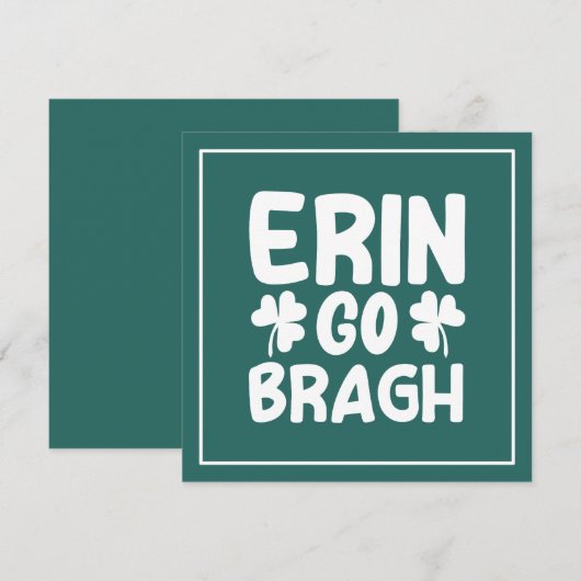 Invitation Einladung (Vorne/Hinten)