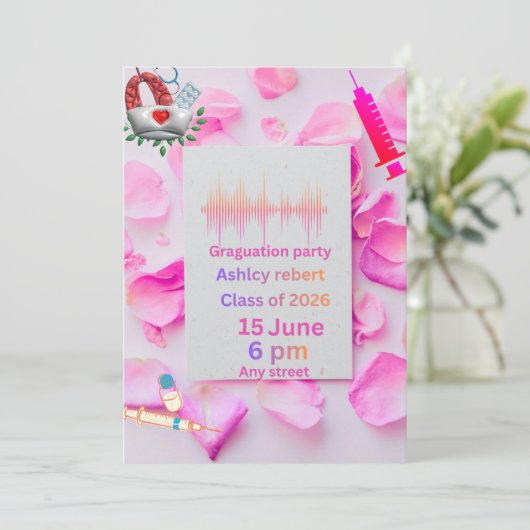 Invitation Einladung (Stehend Vorderseite)