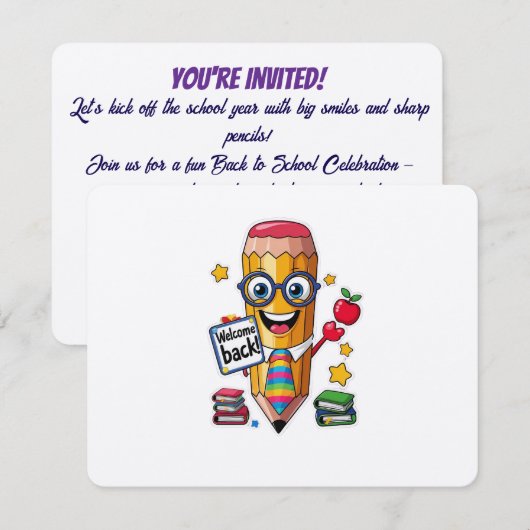 Invitation Einladung (Vorne/Hinten)