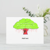 Invitation Einladung (Stehend Vorderseite)