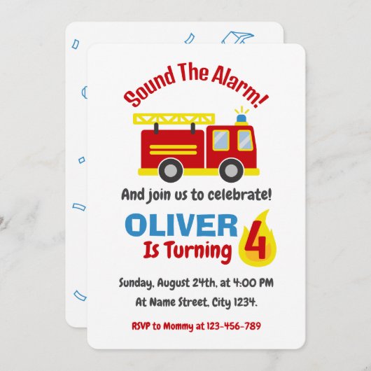 Invitation Einladung (Vorne/Hinten)