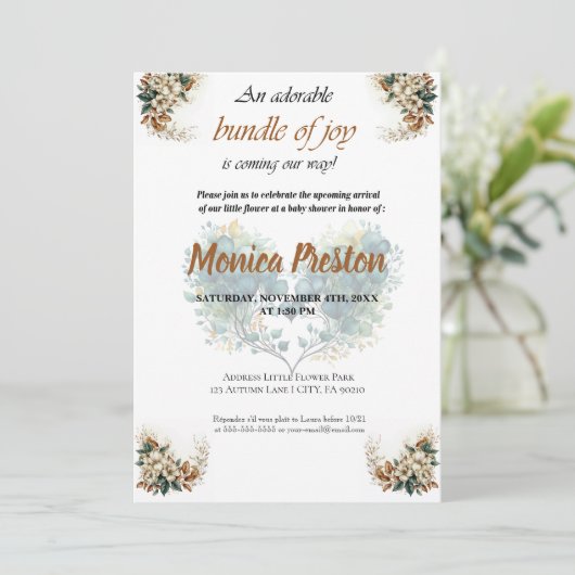 Invitation Einladung (Stehend Vorderseite)