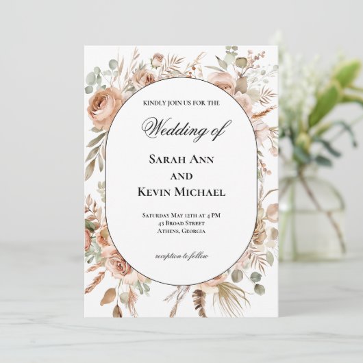 Invitation Einladung (Stehend Vorderseite)