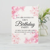 Invitation Einladung (Stehend Vorderseite)