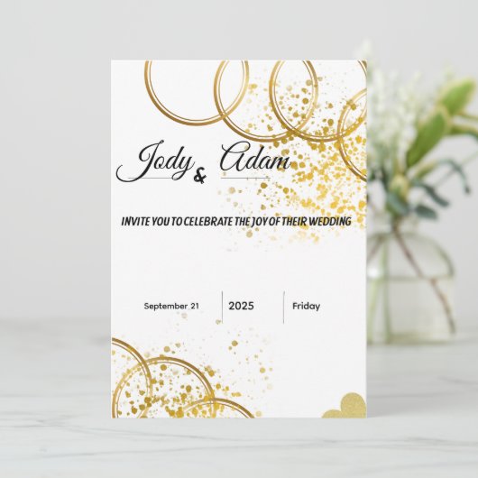 Invitation Einladung (Stehend Vorderseite)