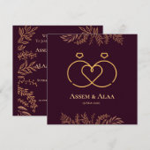 Invitation Einladung (Vorne/Hinten)