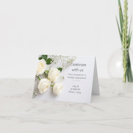 Invitation Einladung (Vorderseite)