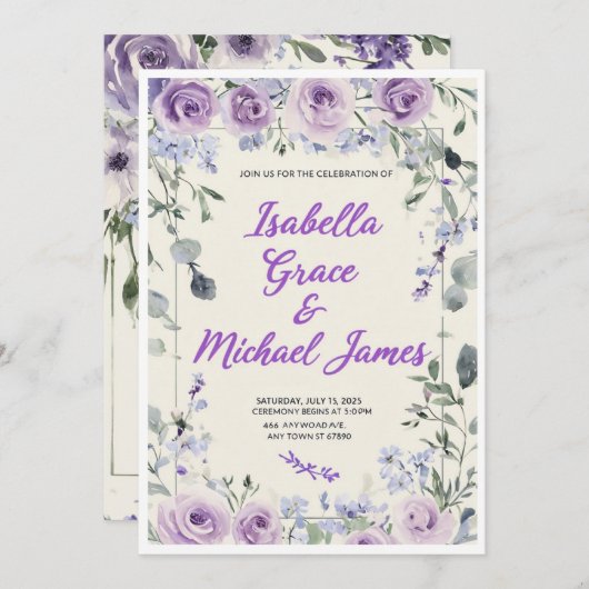 Invitation Einladung (Vorne/Hinten)