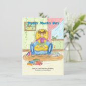 Invitation  einladung (Stehend Vorderseite)