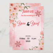 Invitation Einladung (Vorne/Hinten)