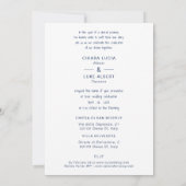 Invitation Einladung (Rückseite)