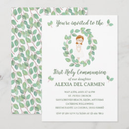 Invitation First Holy Communion ALEXIA Einladung