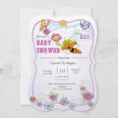 invitation for baby shower it is a boy einladung (Vorderseite)