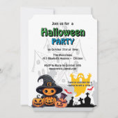 Invitation : HALLOWEEN House #3 Einladung (Vorderseite)