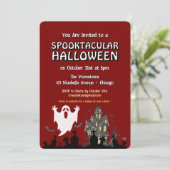 Invitation : HALLOWEEN Spooktacular #4 Einladung (Stehend Vorderseite)