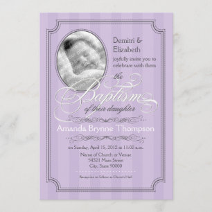 Invitation (Lavendel) Einladung