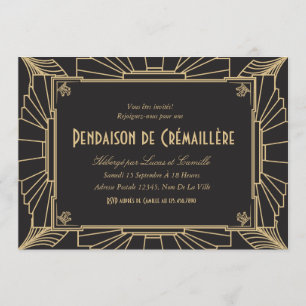 Invitation orientée de partie de pendaison de 1920 einladung