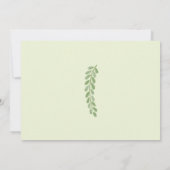 Invitation Rustic Woodland Forest Animal Baby show Einladung (Rückseite)