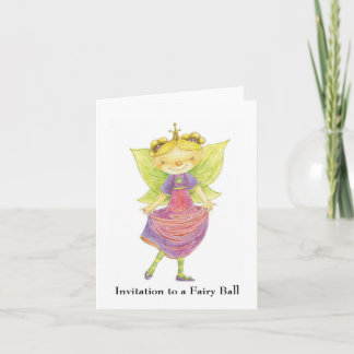 Invitation to a Fairy Ball Einladung