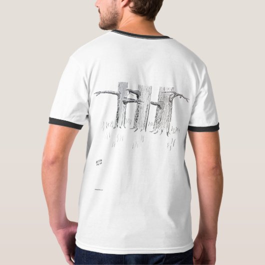 Invitation to the Ring of Trees T-Shirt (Rückseite)